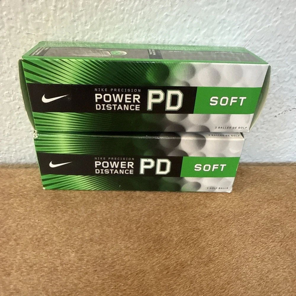 6-Pack Nike Precision Power Distance PD Soft Golf Balls - NEW - ‎ 3 Balls each